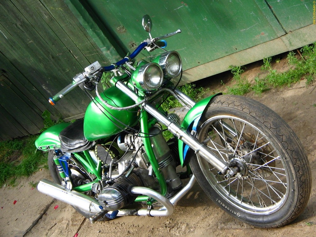 Тюнинг мотоцикла Урал на фото 4