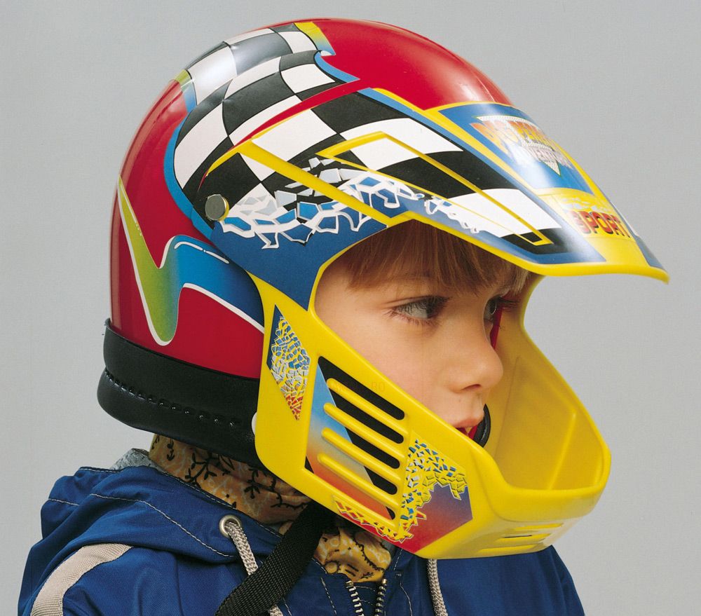 Детская мотоэкипировка шлем