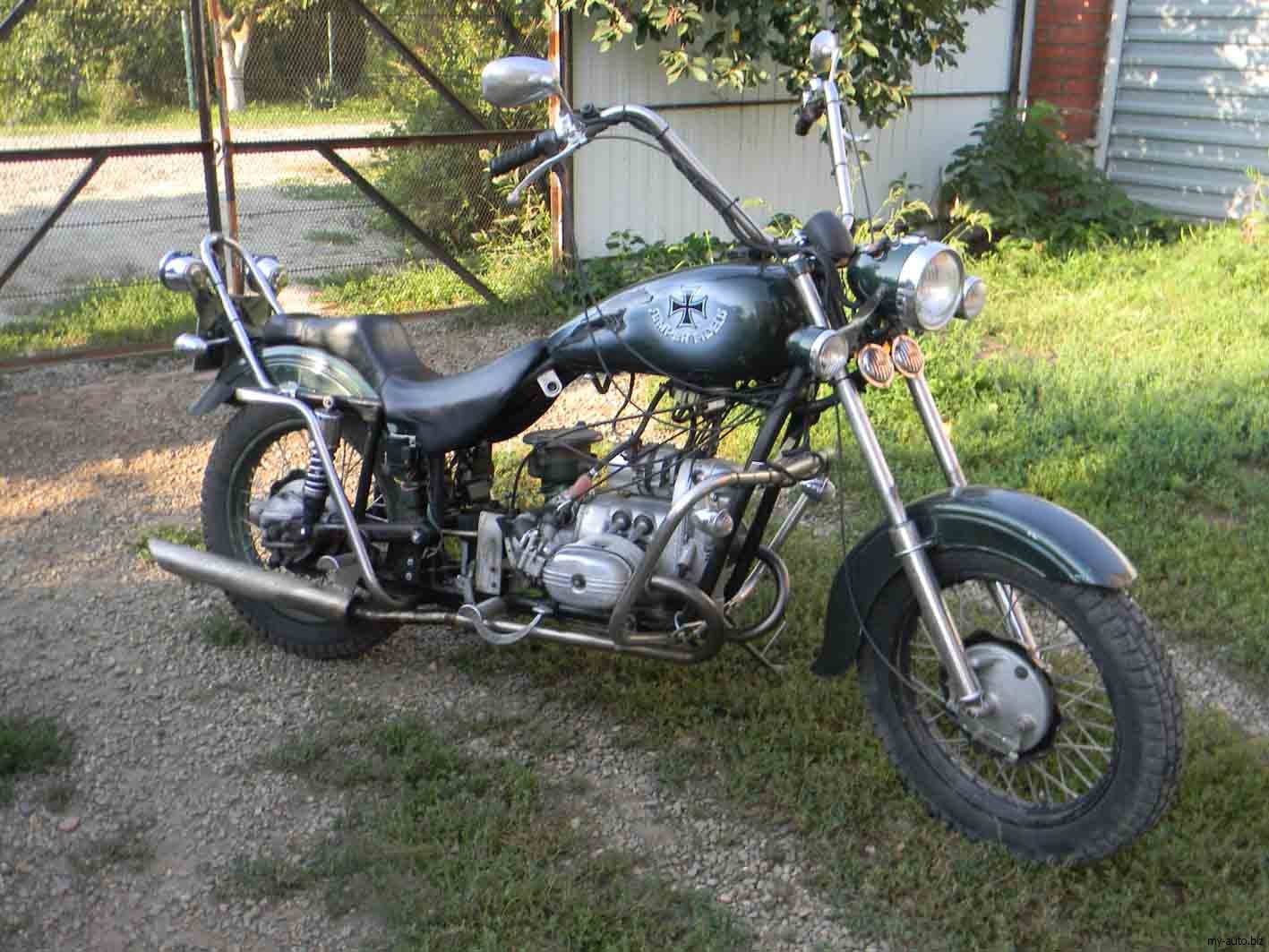 Тюнинг мотоцикла Урал на фото 5