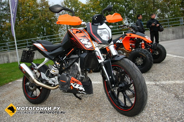 KTM планирует расширить линейку Duke к 2013 году