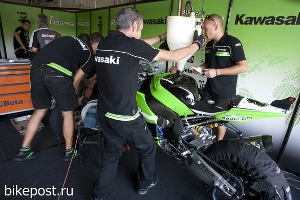 Pedercini Kawasaki закончила тестирование в Валенсии