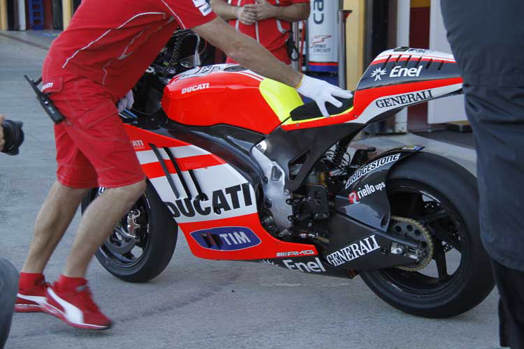 Новая информация о завершившихся тестах Ducati Новая информация о завершившихся тестах Ducati