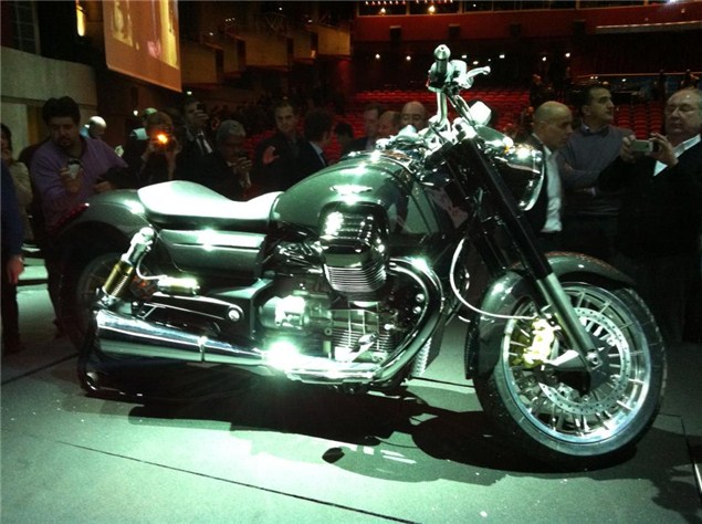 Повторная презентация Moto Guzzi California 1400