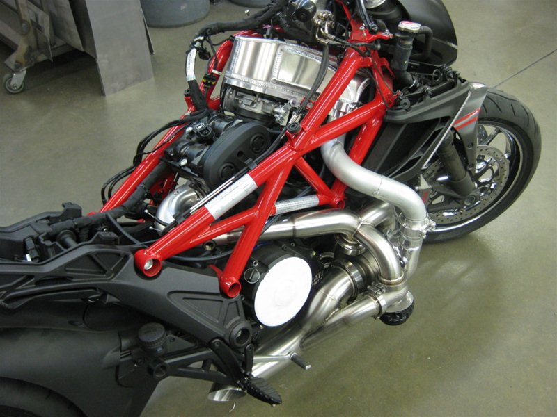Turbo-версия мотоцикла Ducati Diavel