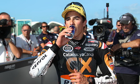 Результаты квалификационной сессии в классе Moto2 Результаты квалификационной сессии в классе Moto2