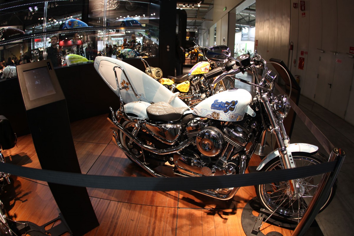 Представление Harley-Davidson на EICMA-2012