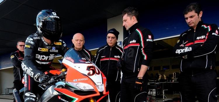 В 2013 году Сильвэйн Гвинтоли выступит за Aprilia Racing Team. 