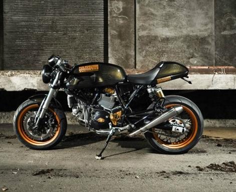 Кастом Ducati Sport Classic Biposto от мастеров FCR.