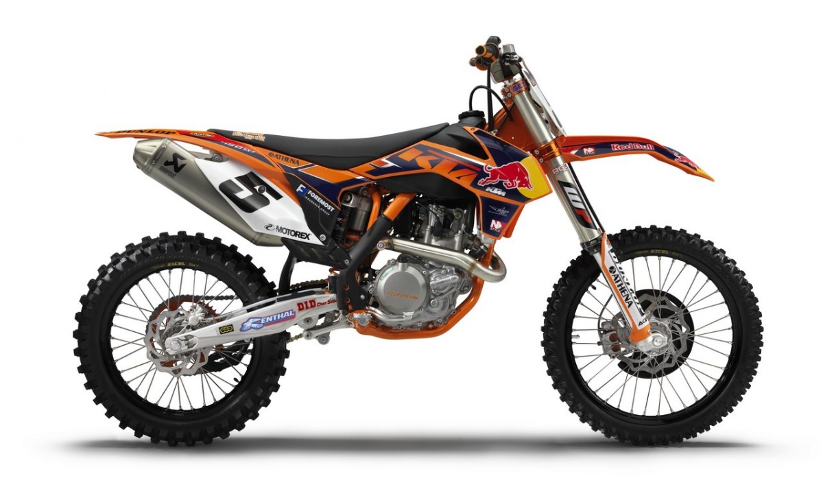 И в новом году австрийская компания КТМ порадует любителей новинкой KTM 450 SX-F. 