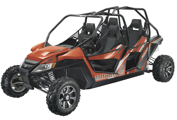 Теперь модель Wildcat от  Arctic Cat будет иметь четыре места. 