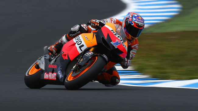 Предполагается, что Кейси Стоунер решил поучаствовать в двух этапах MotoGP. Предполагается, что Кейси Стоунер решил поучаствовать в двух этапах MotoGP.