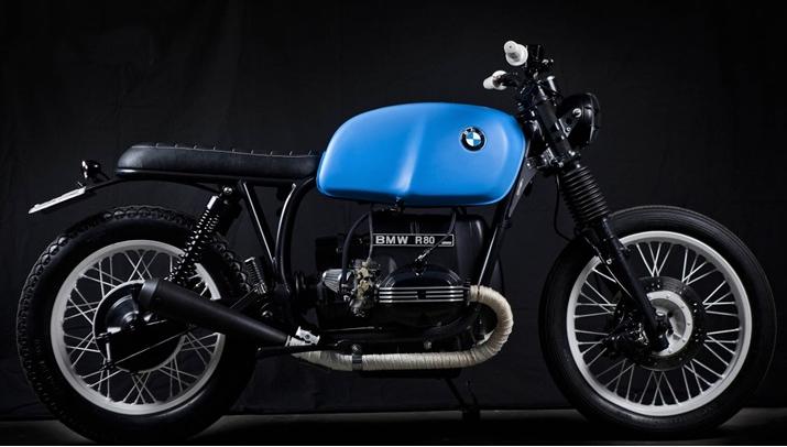 Флэт-трекер от «Tarmac Custom Motorcycles» на базе BMW R80 1980. 