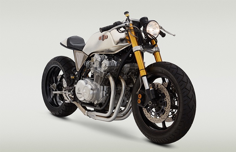Мастера Classified Moto подготовили новый кафе рейсер. Мастера Classified Moto подготовили новый кафе рейсер.