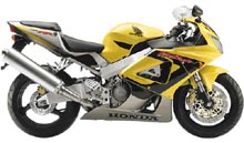 Японский мотоцикл Honda FireBlade 2000