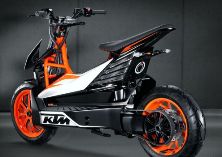 Концепт электрического мотороллера KTM E-Speed