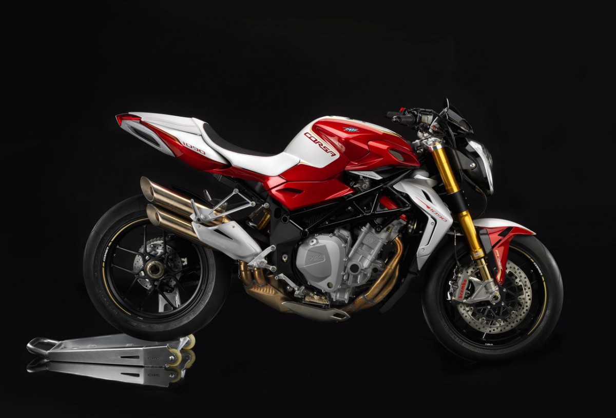 Появилось изображение нового мотоцикла Brutale Corsa от компании MV Agusta.