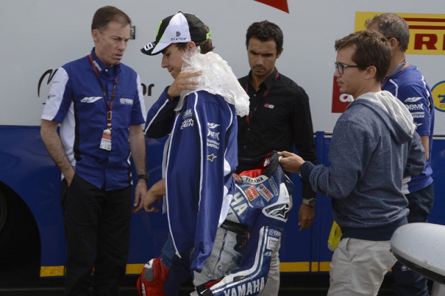 Хорхе Лоренсо вынужден отказаться от участия в гонке Гран при Германии. 