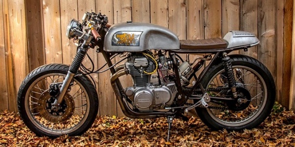Американцы создали кафе рейсер Honda CB360 Американцы создали кафе рейсер Honda CB360