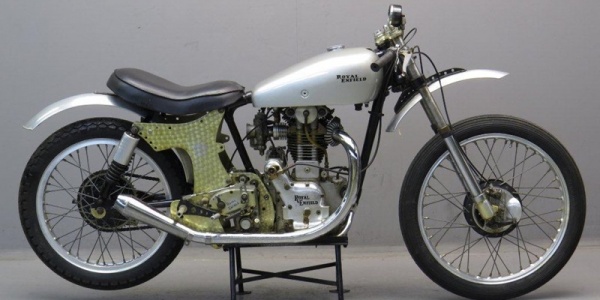 Легендарный гоночный байк Royal Enfield 1949