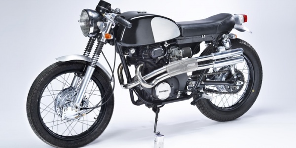 Кастом-байк Honda CB350 1969 из Нью-Йорка Кастом-байк Honda CB350 1969 из Нью-Йорка