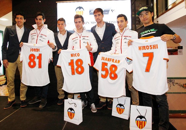 Новый альянс между командой Aspar Team и футбольным клубом Valencia FC