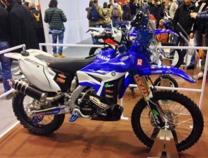 Байк для ралли Yamaha WR450F Rally 2014 от Rebel Racing