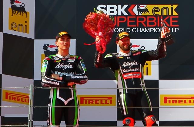 Второй этап WSBK выиграли пилоты Kawasaki Racing Второй этап WSBK выиграли пилоты Kawasaki Racing