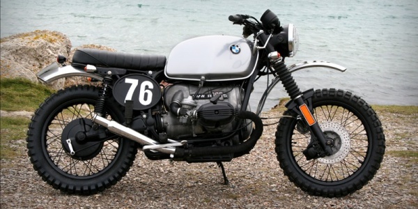 Скрэмблер на базе BMW R100 1976