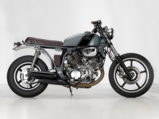 Скрэмблер от голландцев на базе Yamaha XV1100