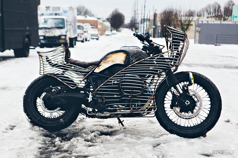 Кастом BMW R Ninet Impostor от мастерской El Solitario MC 