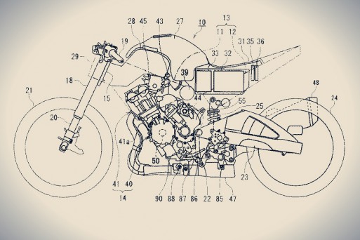 Гибридный спортбайк Suzuki