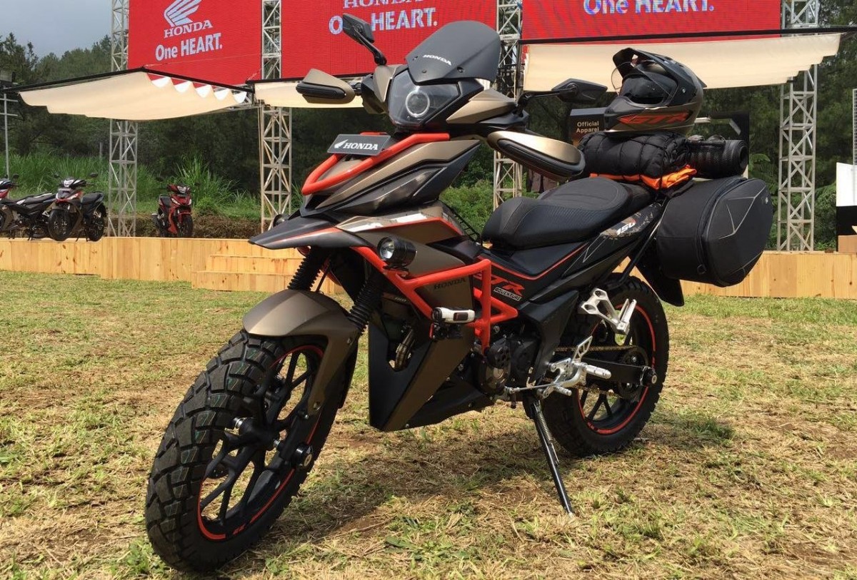 Внедорожная версия скутера от Honda в Индонезии