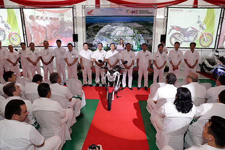 Honda 40 лет производит мотоциклы в Бразилии
