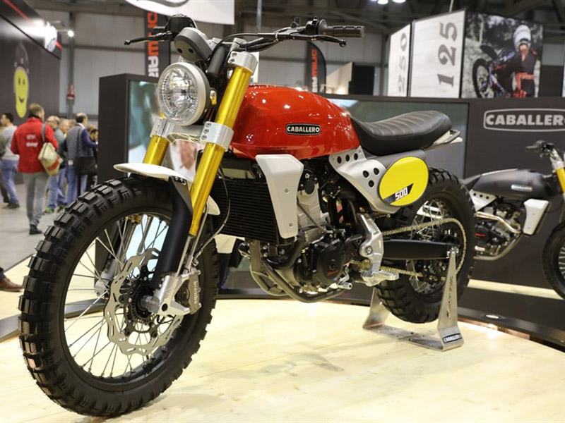 Fantic Caballero Scrambler/Flat Track: известное имя в ретро сегменте