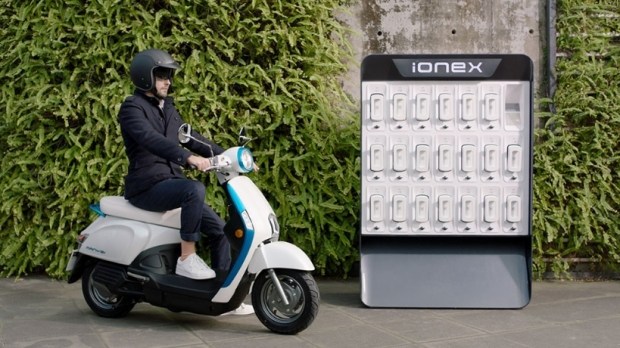 Об электроскутере Kymco Ionex и экосистеме зарядных подстанций