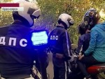 На дорогах Красноярска появились мотопатрули
