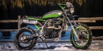 Словенская мастерская 7seven Customs создала кастом Kawasaki KLR650 Monster Tracker