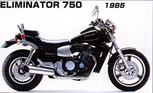 Фотография Eliminator 750 - 1985