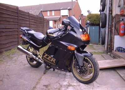 Мотоцикл ZZ-R 1100 1990 / ZX 11-1 1990 (Japan) Фотография ZZ-R 1100 1990 / ZX 11-1 1990 (Japan)