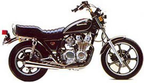 Мотоцикл GPZ 550 1990 Фотография GPZ 550 1990