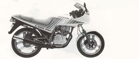 Фотография CBX125F 1990