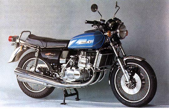 Мотоцикл GT750B (1977) Фотография GT750B (1977)
