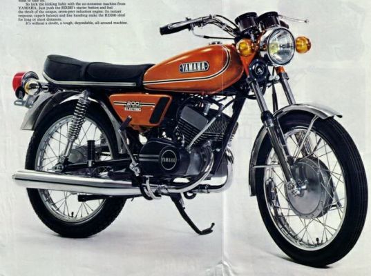 Мотоцикл RD 200 (1973) Фотография RD 200 (1973)
