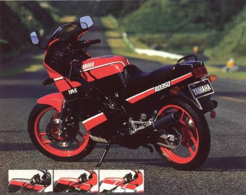 Мотоцикл RD 350F (1986) Фотография RD 350F (1986)
