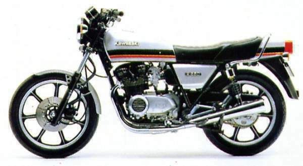 Мотоцикл Z550 (1979) Фотография Z550 (1979)