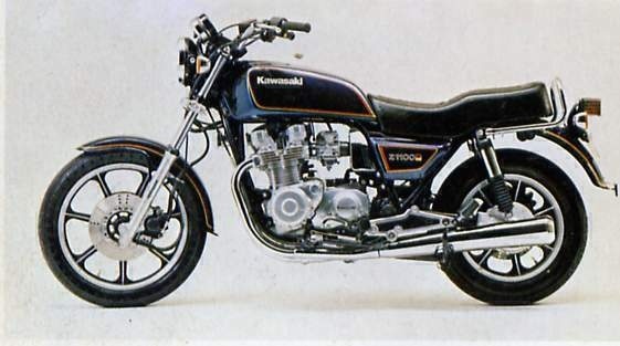 Мотоцикл Z1100A (1981) Фотография Z1100A (1981)