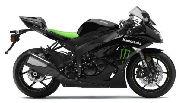 Мотоцикл ZX-6R Monster Energy Special Edition (2009) Фотография ZX-6R Monster Energy Special Edition (2009)