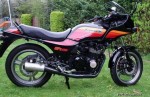 Информация по эксплуатации, максимальная скорость, расход топлива, фото и видео мотоциклов GPZ 550 (reduced effect) 1990