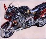 Информация по эксплуатации, максимальная скорость, расход топлива, фото и видео мотоциклов GTS 1000 1997