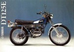 Информация по эксплуатации, максимальная скорость, расход топлива, фото и видео мотоциклов DT125 (1974)